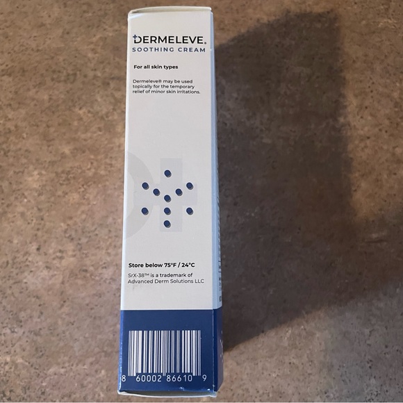 NWT Dermeleve Cream for Dry, Itchy Irritated Skin.  30 g. - Picture 4 of 7